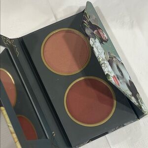 Dual-Pan Matte Powder Blush — Warm Terracotta Pink Duo